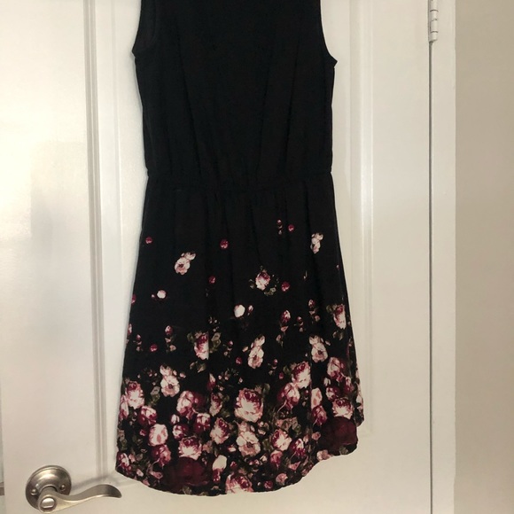 Tom Tailor black sleeveless floral dress - Picture 2 of 4